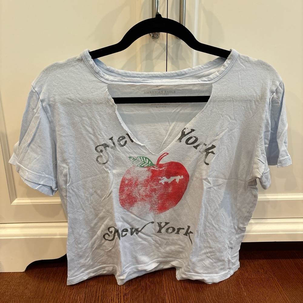 New York vintage style crop top!